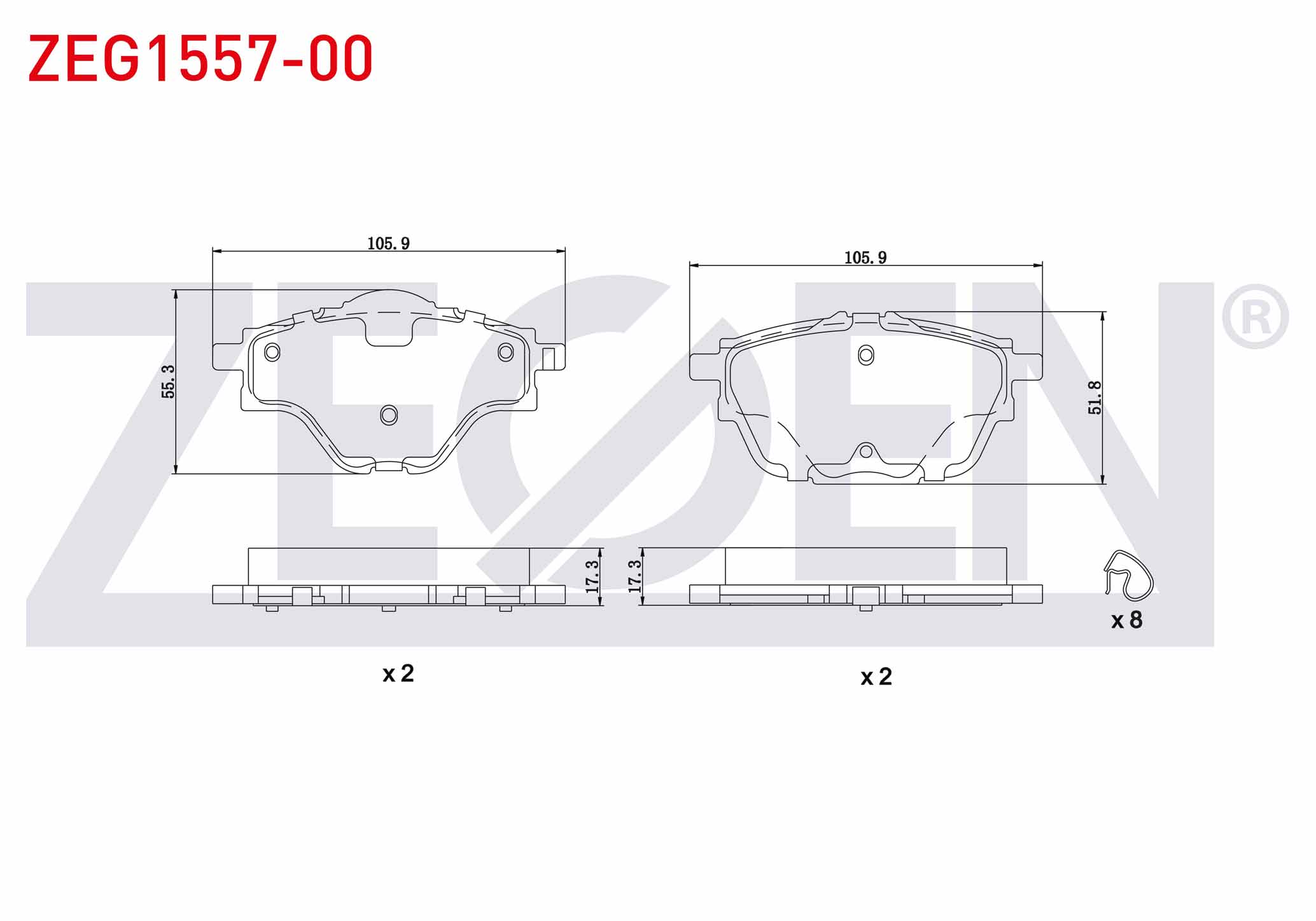FREN BALATA ARKA CITROEN C4 PICASSO II 1.6 HDI 13-/ C4 PICASSO II 1.6 VTI 13-/ C5 AIRCROSS 18-/ PEUGEOT 308 II 2.0 HDI 14-/ 5008 II 1.6 HDI 14-/ DS 4 1.2 - 1.5 - 1.6 21-/ OPEL ASTRA L 1.2 - 1.5 D 21-
