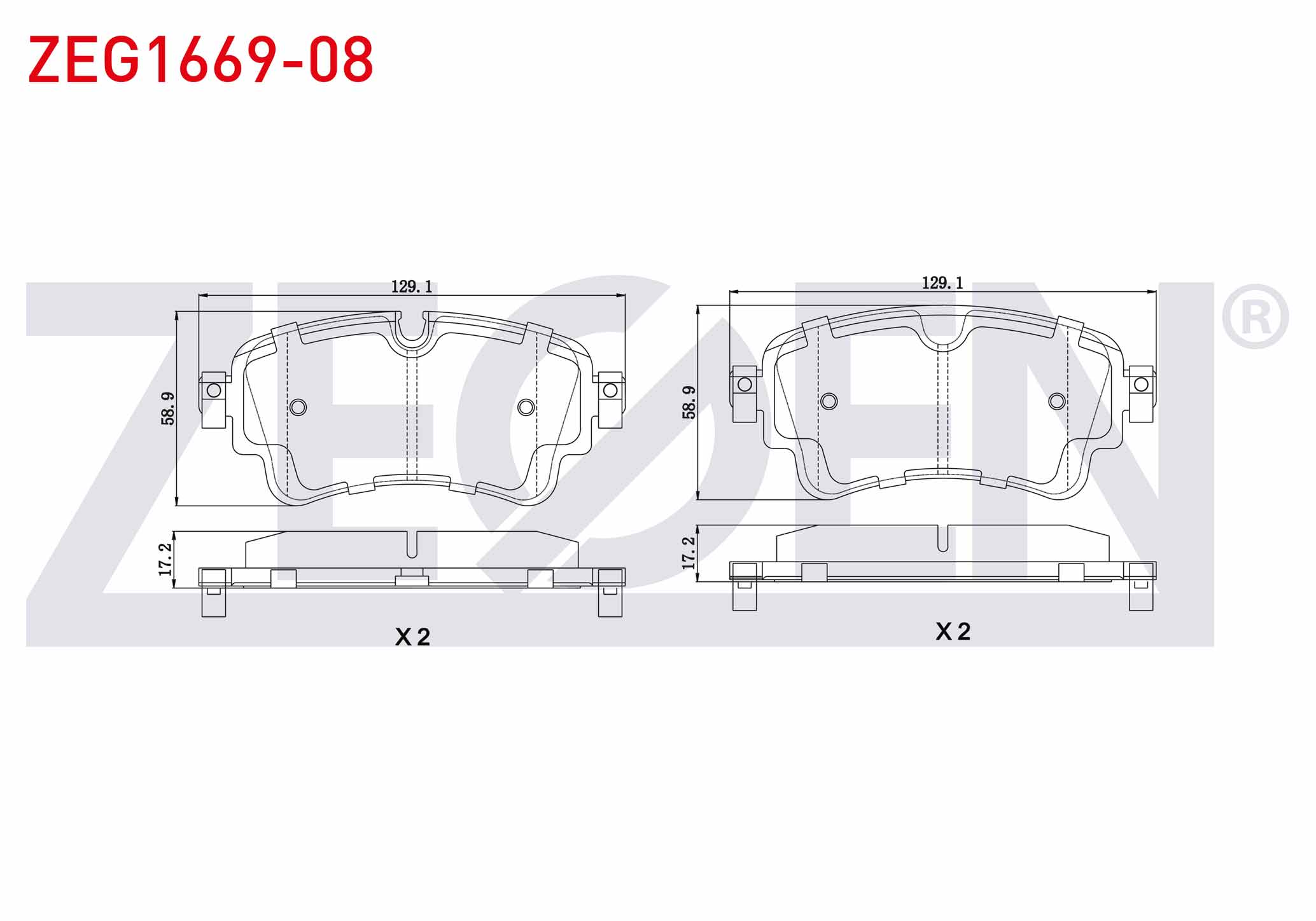 FREN BALATA ARKA AUDI A4 (8W2,B9) 2.0 TDI 2015- / A4 (8W2,B9)  1.8 TFSI 2015-/ Q7(4M) 3.0 TDI 2015- / Q7(4M) 2.0 TFSI 2015-