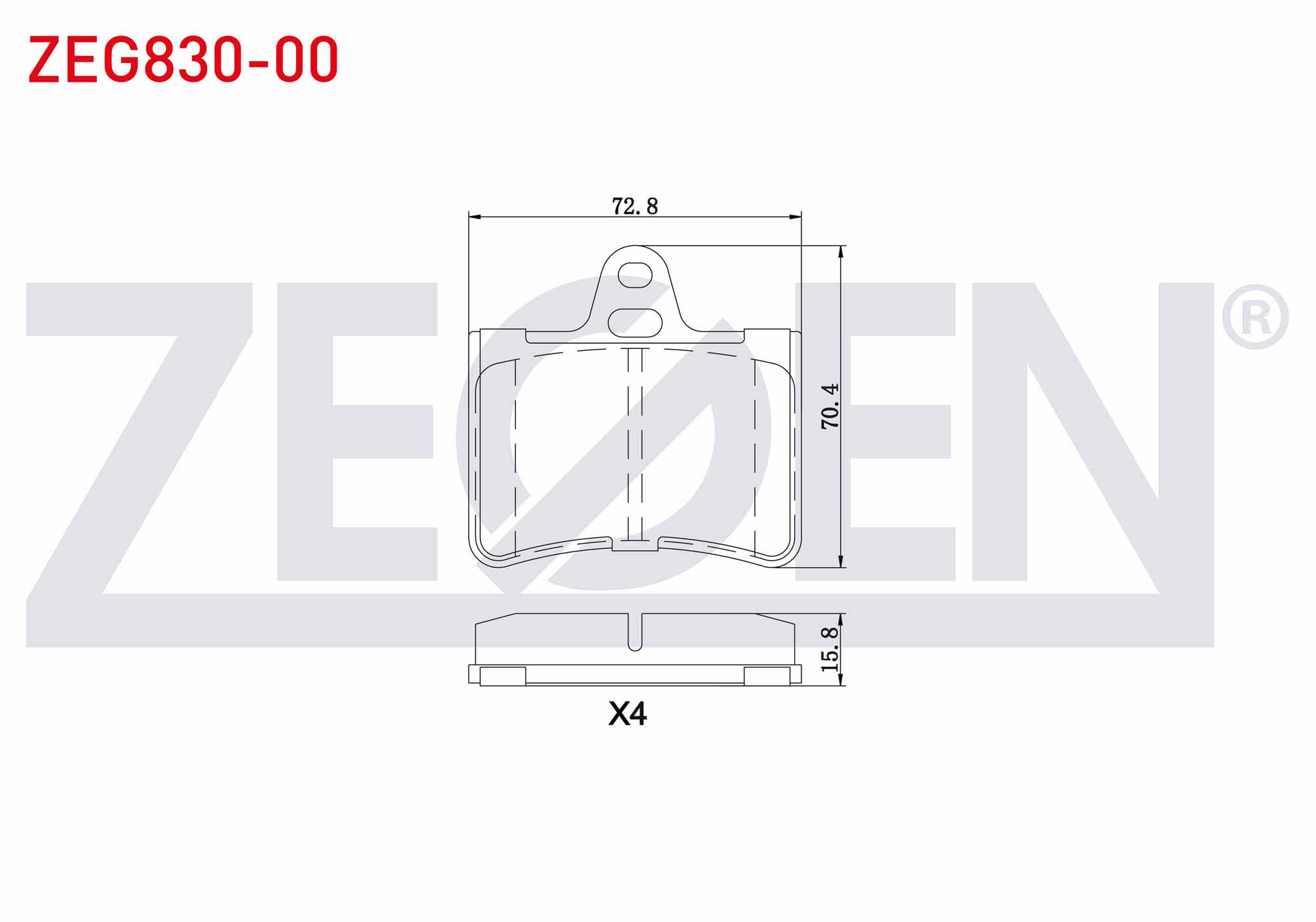 FREN BALATA ARKA CITROEN C5 II 1.6 HDI 2004-2008/ C5 II 2.0 2004-2008/ C5 II 2.0 HDI 2004-2008/ C5 I 2.0 HDI 2001-2004/ C5 II 1.6 THP 2004-2008/ C5 III 1.6 HDI 2008-2015/ C5 III 2.0 HDI 2008-2015